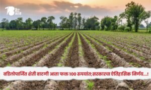 वडिलोपार्जित शेती वाटणी आता फक्त १०० रुपयांत; सरकारचा ऐतिहासिक निर्णय